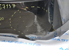 Bare rear bumper Chrysler 300 11-14 pre-rest without parking sensors black, dented, fractures, broken fasteners, sawed