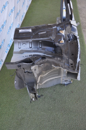 Front quarter left Honda Accord 18-22 black with central pillar, sawn off side member