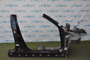 Front right quarter Honda Accord 18-22 black with central pillar, sawn off side member