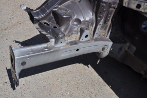 Front right quarter Hyundai Sonata 15-19 graphite on body, bumps