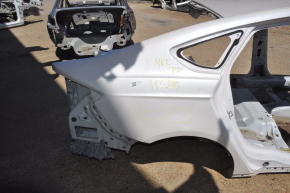 Quarter wing rear right Ford Fusion mk5 13-20 white on the body, dented, bumps