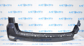 Bare rear bumper Jeep Grand Cherokee WK2 11-21 upper part, blue, no right part, sawed off