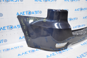 Bare rear bumper Jeep Grand Cherokee WK2 11-21 upper part, blue, no right part, sawed off