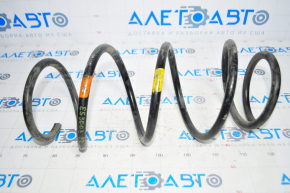 Front right spring for Lexus ES300h ES350, 13-18 stiffness, orange/yellow