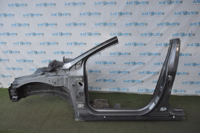 Front left quarter Ford Fusion mk5 13-20 graphite with central pillar, pokes