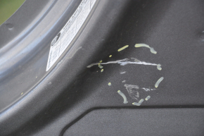 Front left quarter Ford Fusion mk5 13-20 graphite with central pillar, pokes