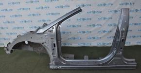 Front quarter left Hyundai Sonata 15-19 graphite with central pillar, pokes