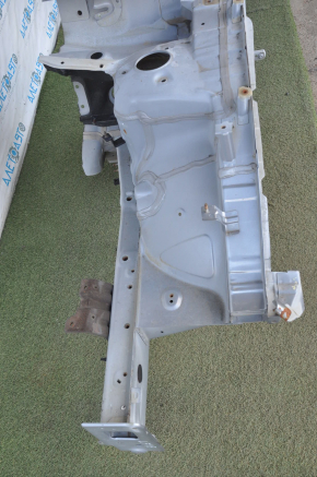 Front quarter left Hyundai Sonata 15-19 graphite with central pillar, pokes
