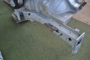 Front quarter left Hyundai Sonata 15-19 graphite with central pillar, pokes