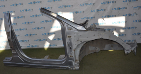 Front right quarter Hyundai Sonata 15-19 graphite with central pillar, pokes