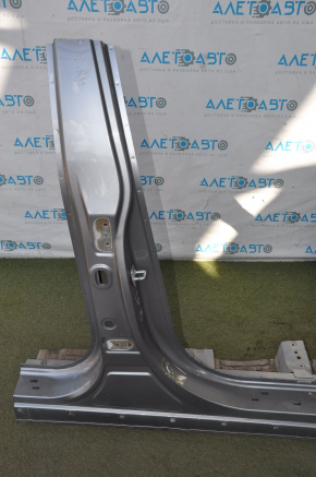 Front right quarter Hyundai Sonata 15-19 graphite with central pillar, pokes