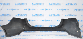 Rear bumper bare Ford Fusion mk5 13-18 for parking sensors black, missing fragment on the left, tears, tears in fasteners