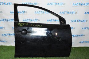 Door bare front right Nissan Sentra 13-19 black KH3, butts