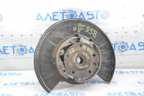Trunnion with hub rear right Porsche Cayenne 958 11-17 with casing, with ABS sensor, with handbrake motor
