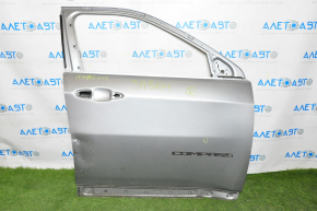 Door bare front right Jeep Compass 17-24 silver PSC, dents