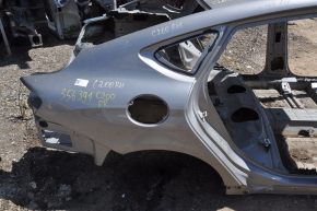 Quarter wing rear right Chrysler 200 15-17 graphite on body, bumps