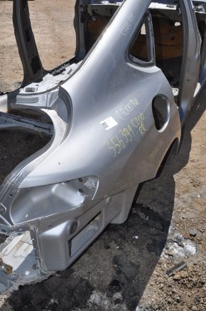 Quarter wing rear right Chrysler 200 15-17 graphite on body, bumps