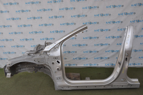 Front quarter left Ford Fusion mk5 13-20 silver with central pillar, pokes