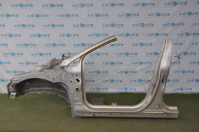 Front quarter left Ford Fusion mk5 13-20 gold with central pillar, pokes