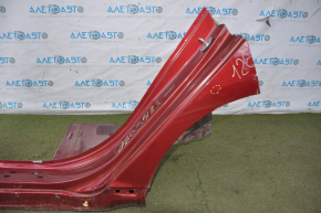 Central left body pillar Hyundai Sonata 15-19 with sunset, pokes