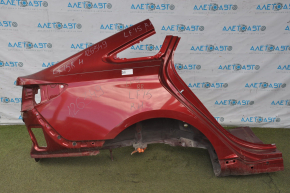 Quarter wing rear right Hyundai Sonata 15-19 red, pokes