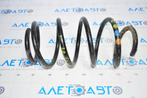 Front left spring VW CC 08-17, stiffness 2, yellow, blue, orange