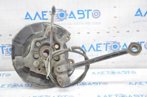 Trunnion with hub rear left Infiniti FX35 FX45 03-08 with casing, with lever, with handbrake mechanism
