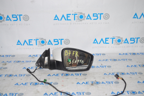 Side mirror right complete VW Passat b7 12-15 USA type as b7 5 pins, white, turn signal
