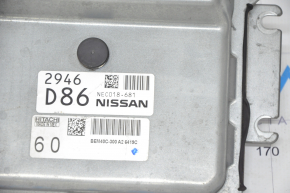 Block ECU engine computer Nissan Sentra 16-18 rest 1.8 NEC018-681