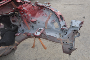 Quarter front left Chevrolet Volt 11-15 red on the body