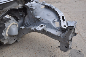 Front left quarter Chevrolet Volt 11-15 silver on the body, dented, bumps