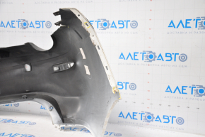Rear bumper bare Mazda 6 13-17 usa white missing left part, tears, broken fasteners, dented