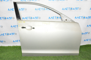 Door bare front right Cadillac ATS 13-18 silver pokes