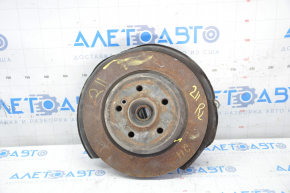 Trunnion with hub rear left Mercedes W211 with brake disc and casing