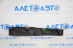 Front Bumper Lip Extension Right Chevrolet Volt 11-15 Rubber, Scratches