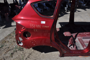 Quarter wing rear right Ford C-max MK2 13-18 red on the body, dented, bumps