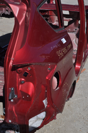 Quarter wing rear right Ford C-max MK2 13-18 red on the body, dented, bumps