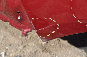 Quarter wing rear right Ford C-max MK2 13-18 red on the body, dented, bumps