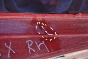 Quarter wing rear right Ford C-max MK2 13-18 red on the body, dented, bumps