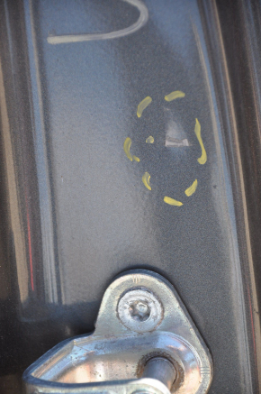 Quarter wing rear left Chevrolet Volt 11-15 graphite on body, dent, bumps