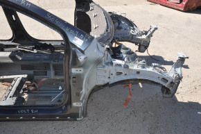 Front right quarter Chevrolet Volt 11-15 graphite on body