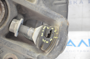 Trunnion with hub rear right Mercedes X164 GL W164 ML W251 R with casing and handbrake cable, torn boot