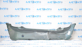 Bare rear bumper Mini Cooper F56 3d 14-24 prerest green dented, tears, broken fasteners
