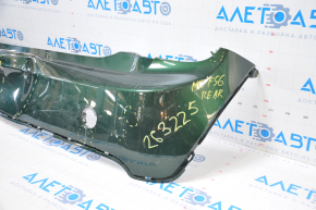 Bare rear bumper Mini Cooper F56 3d 14-24 prerest green dented, tears, broken fasteners