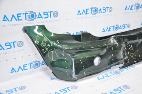 Bare rear bumper Mini Cooper F56 3d 14-24 prerest green dented, tears, broken fasteners