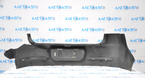 Rear bumper bare Chevrolet Volt 11-15 graphite no right part, dented, broken fasteners