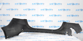 Rear bumper bare Ford Fusion mk5 13-18 for parking sensors black, no left part, broken fasteners, made
