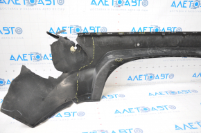 Rear bumper bare Ford Fusion mk5 13-18 for parking sensors black, no left part, broken fasteners, made