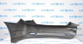 Rear bumper bare Hyundai Sonata 11-13 silver no left part