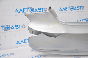 Rear bumper bare Hyundai Sonata 11-13 silver no left part